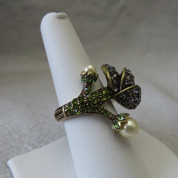 Heidi Daus Necklace, earrings and matching ring - Picture 6 of 8